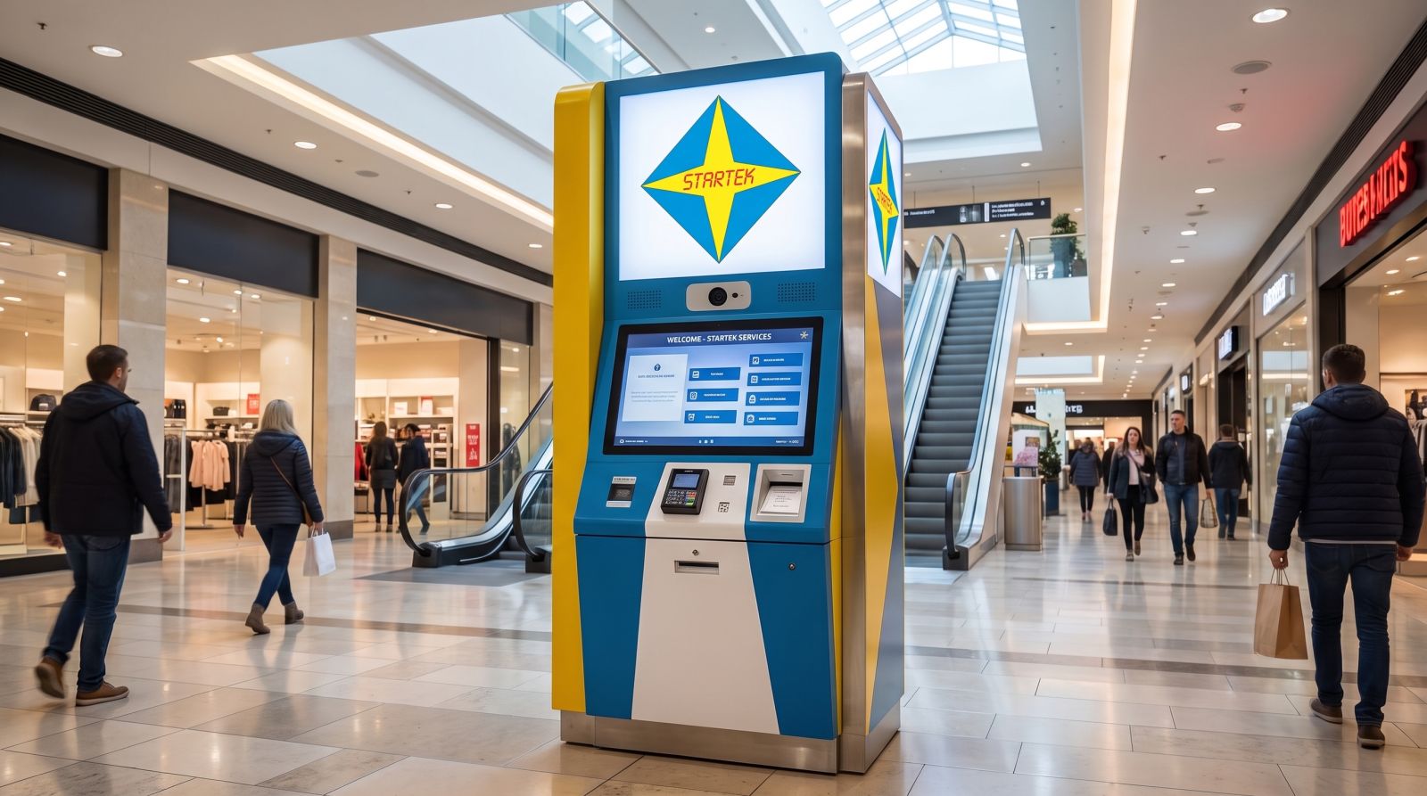 Kiosko de auto servicios